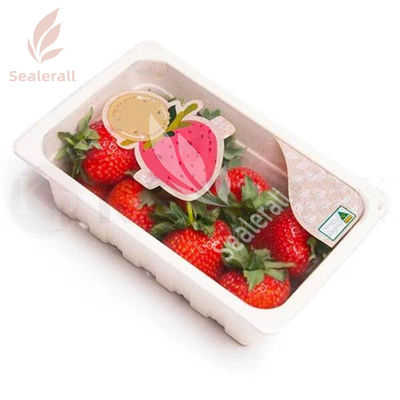 Custom Map Tray Sealer Otomatis Untuk Strawberry Segar 220V / 50HZ