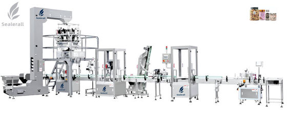 Beli Mesin Pengisian Granule Baja Rinsing Otomatis Dengan Sistem Kontrol PLC online manufacture