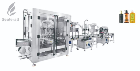 Beli Jalur produksi pengisian cair otomatis GMP tahan aus dengan bahan stainless steel online manufacture