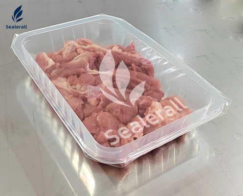 Beli Peta Mesin Penutup Kontainer Plastik Lanjutan Mesin Pengemasan Tray Otomatis online manufacture