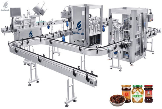 Beli Kecepatan Tinggi Efisiensi Energi Sauce Otomatis Pengisi Botol Otomatis Mesin Pengemasan Cairan online manufacture